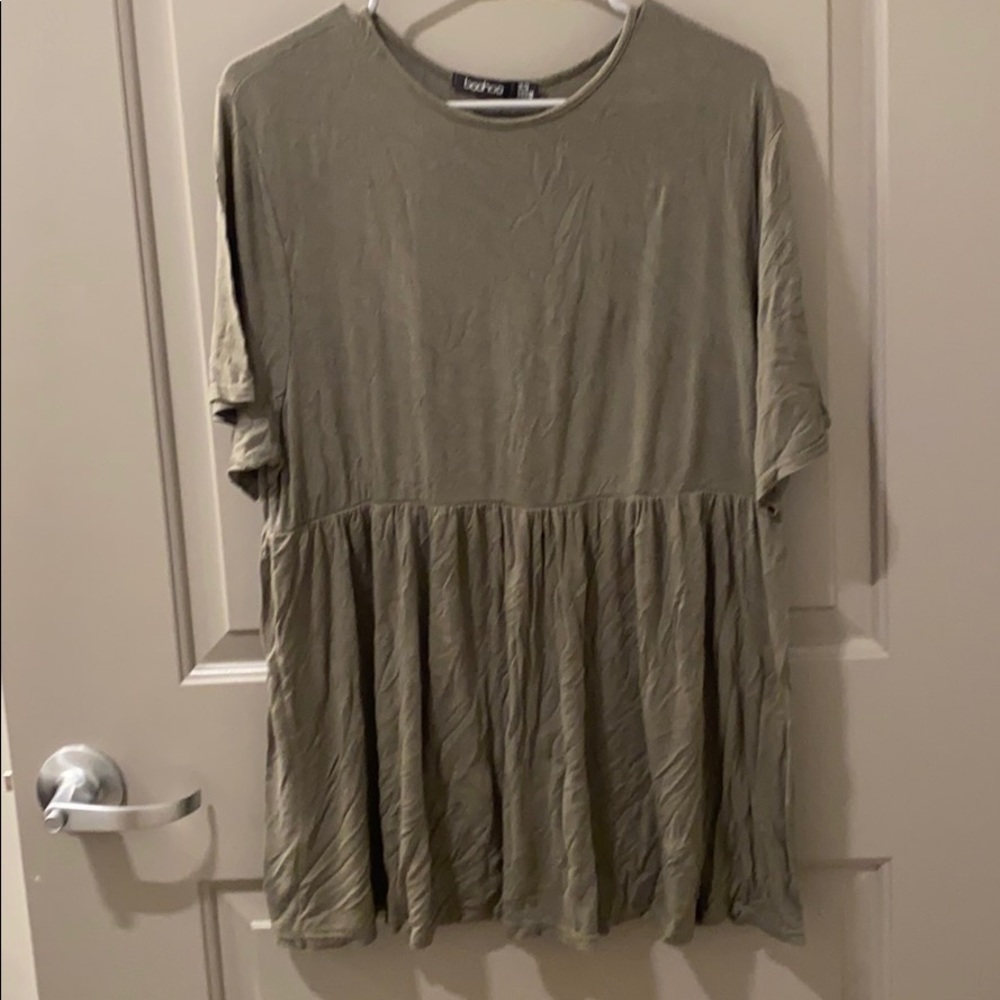 Fit and flare babydoll top